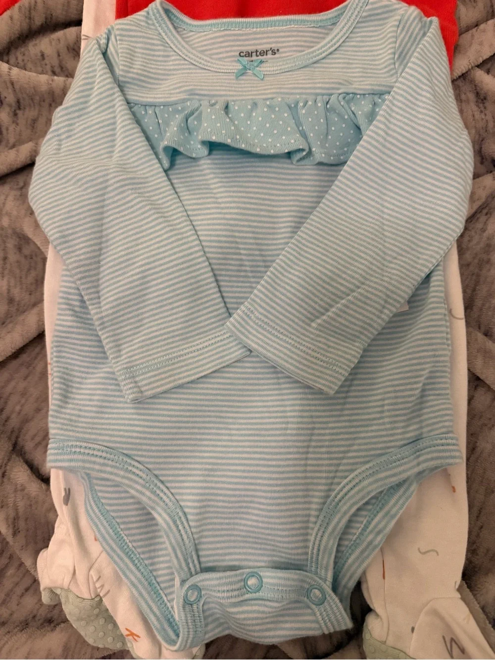 Carter's/Cloud Island Bundle Bodysuits 3 pieces